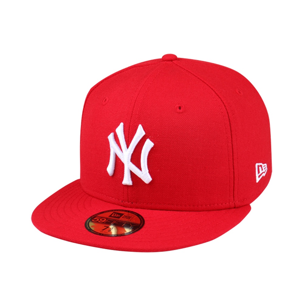 New York Yankees MLB AC Perf Scarlet 59FIFTY Fitted Cap (ESSENTIAL ...