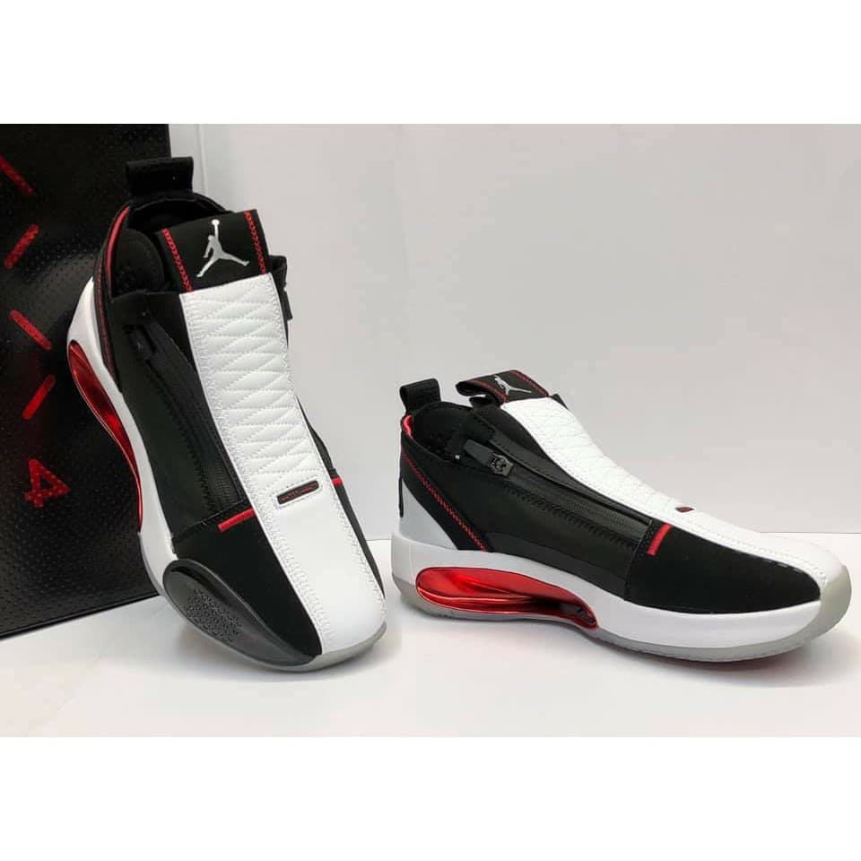 Official Nikeair Jordan 34 Se Xxxiv High Black White Red Men S Sneakers Athletic Sports Basketball S Shopee Philippines