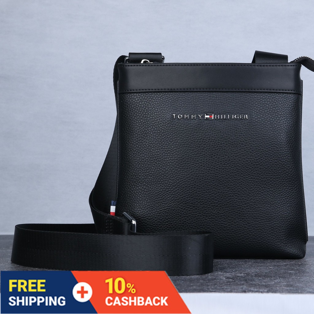 tommy hilfiger men's side bag