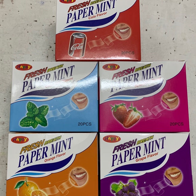 Paper mint candy 20pcs | Shopee Philippines