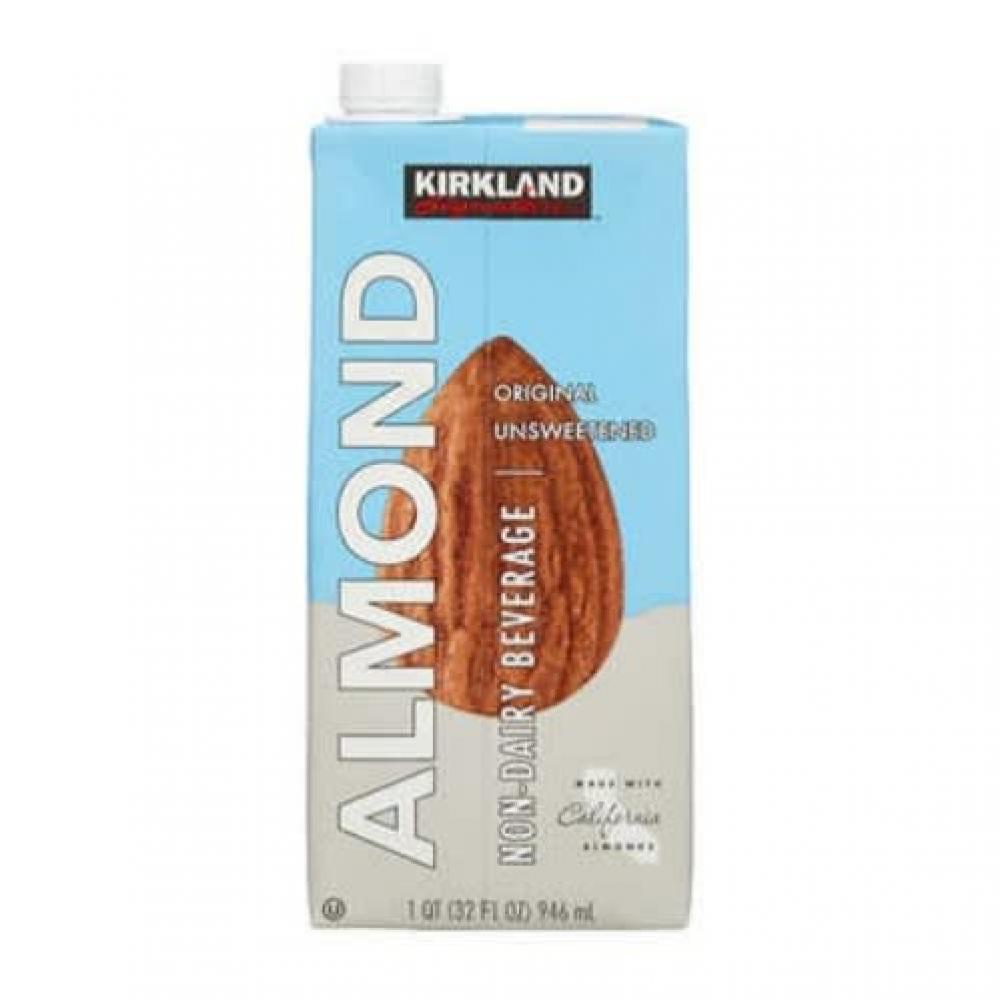Kirkland Signature Almond NonDairy Beverage, Unsweetened, 32 fl oz