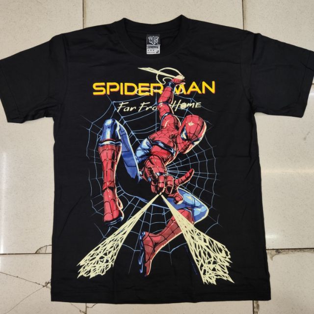 Marvel Spider Man Aop All Over Print New Vintage Comic T Shirt Spide Vintage Band Shirts 6380