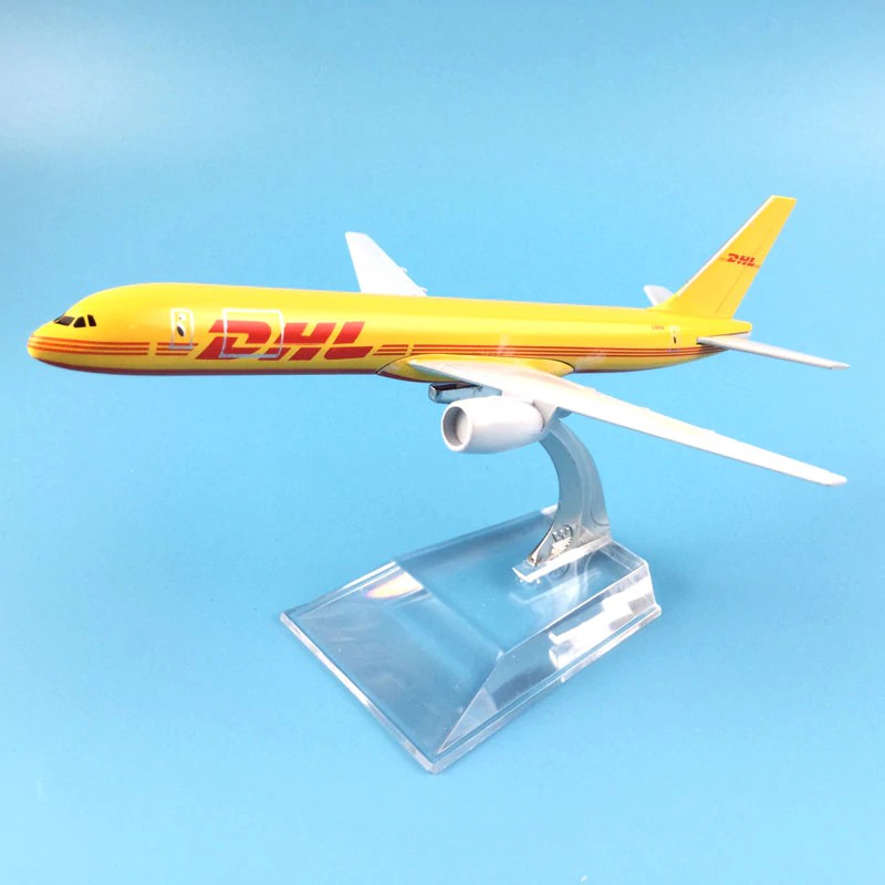 DHL diecast model airplane 757 | Shopee Philippines