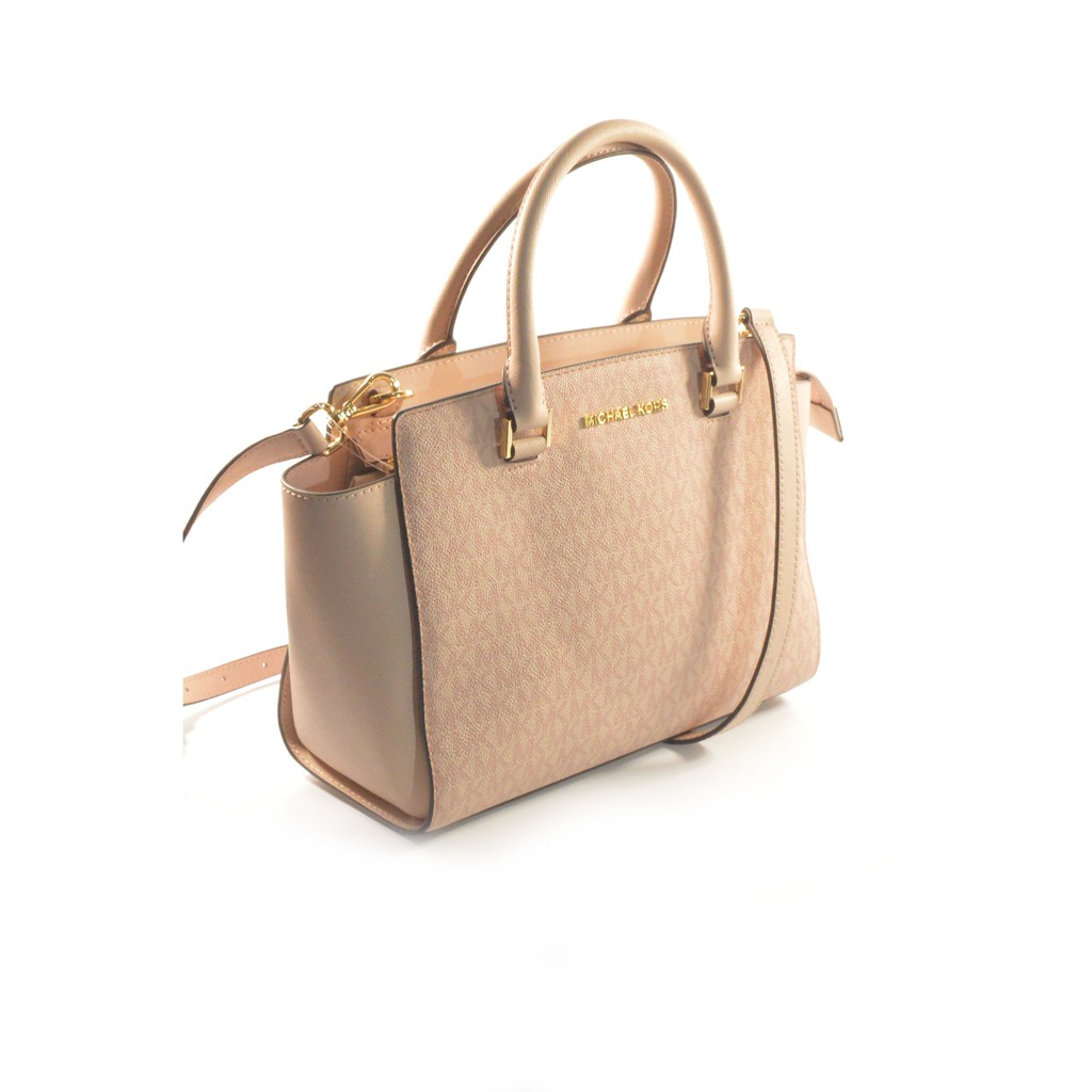 michael kors purse beige