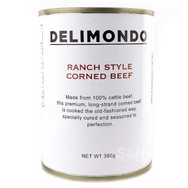 Delimondo Ranch Style Corned Beef 380g Shopee Philippines