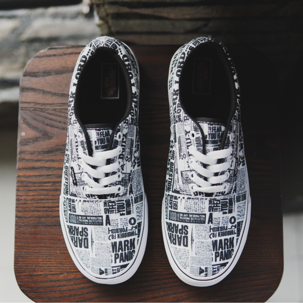 vans newspaper shoes