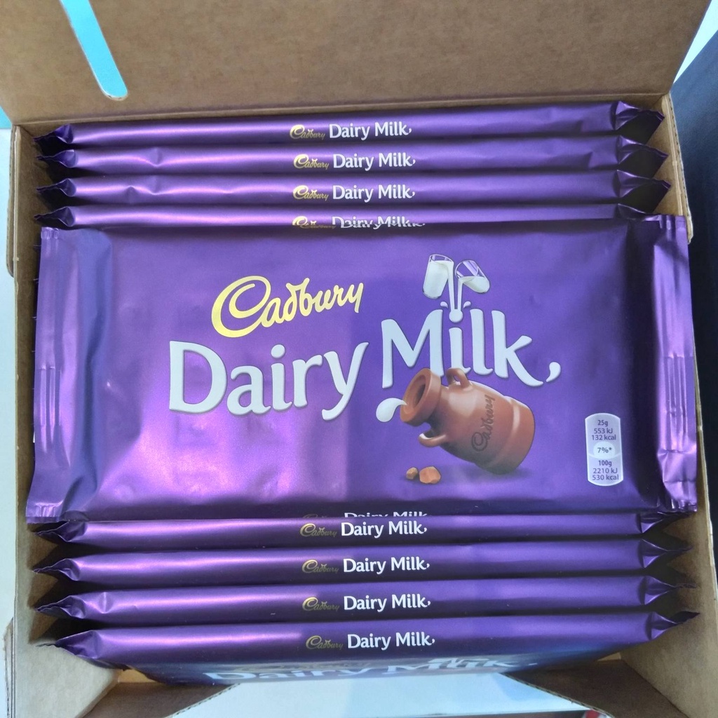 Cadbury Dairy Milk Chocolate 200g | Shopee Philippines