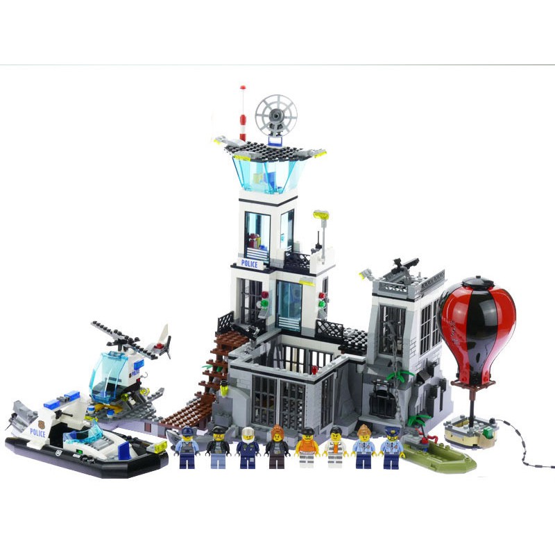 lego city police island