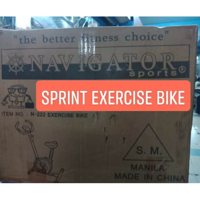 sprint exercise bike