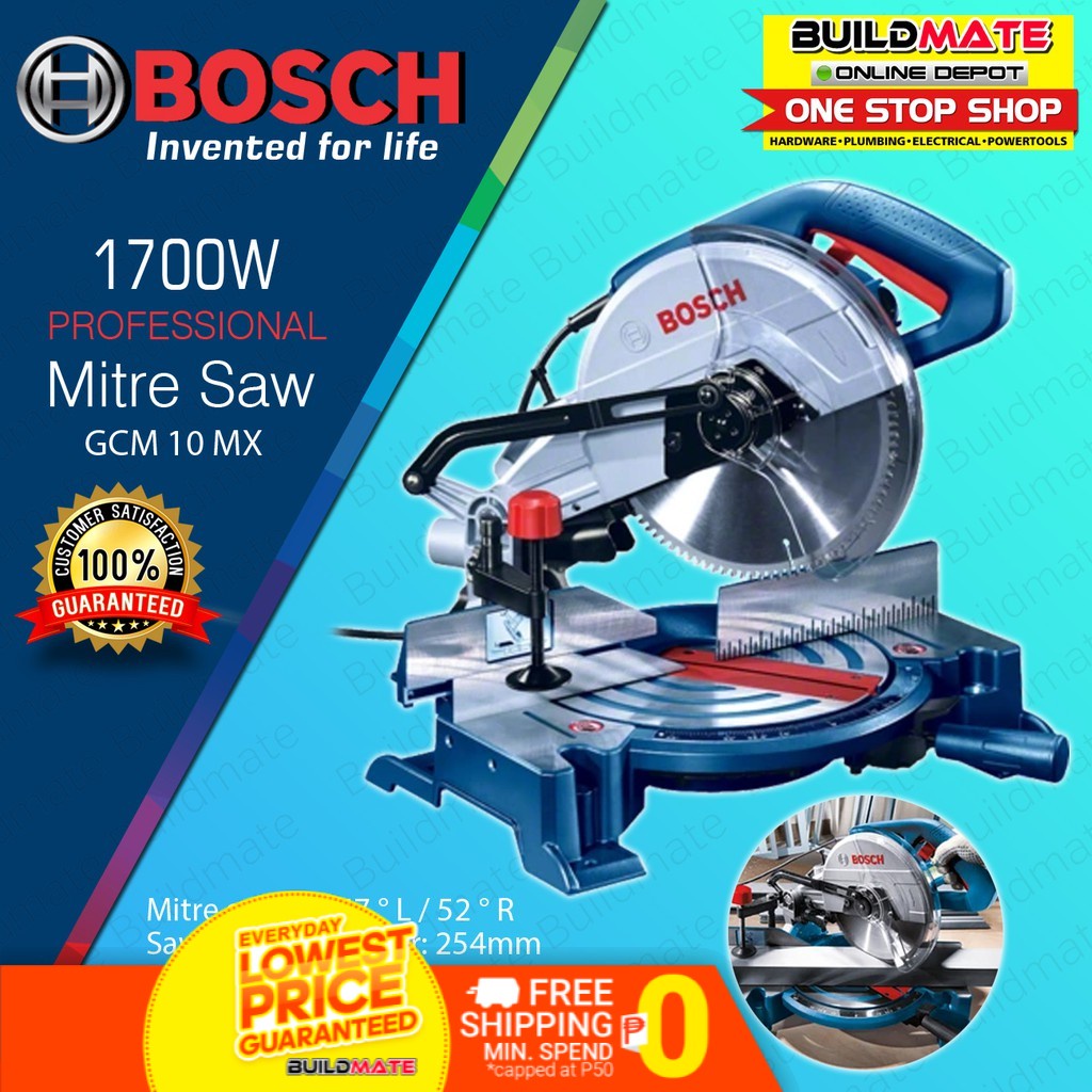 BOSCH Professional Mitre Miter Saw 1700W Aluminum Cutter Cutting Wood
