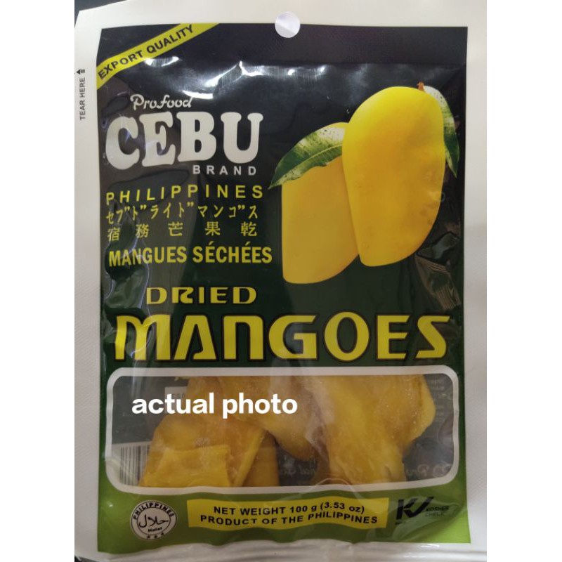 Bagong listahan ng produkto CEBU BRAND DRIED MANGO SLICE 100grams ...