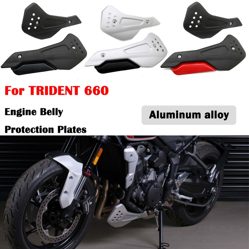 Motorcycle Aluminum Engine Guards Fit For Trident 660 2021 Trident660