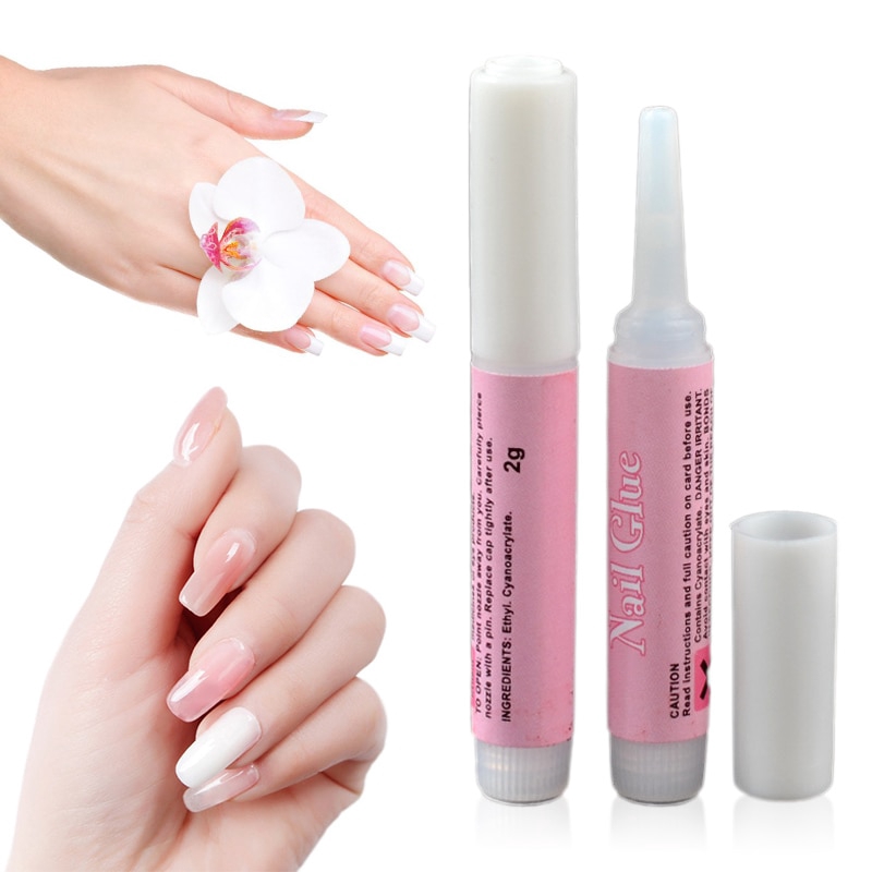 【1pcs】Nail Glue Super Strong Adhesive for False Nails Shopee Philippines