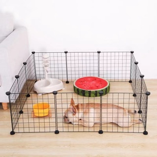 DIY Pet Fence Dog Fence Pet Playpen Cage Crate For Puppy, Cats, Rabbits 35cm x 35cm