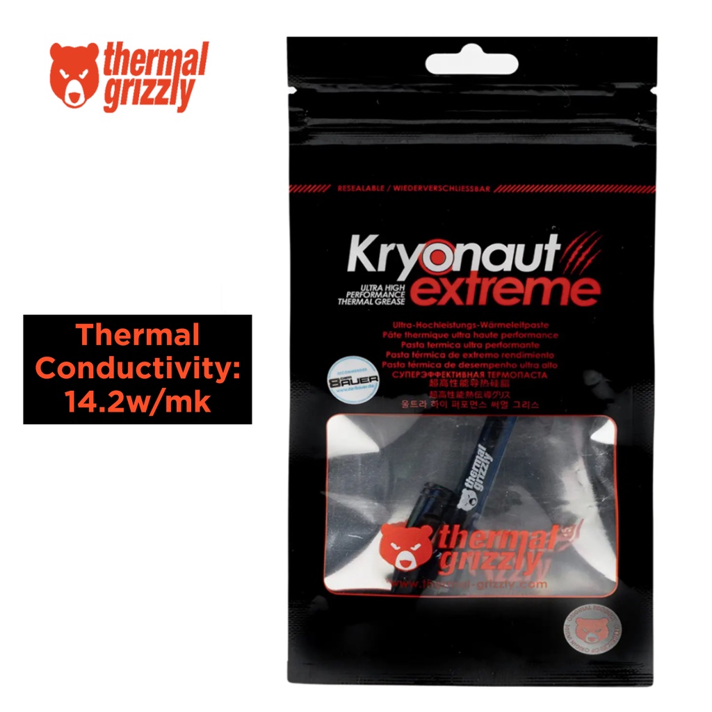 Thermal Grizzly Kryonaut Extreme. The High Performance Thermal Paste