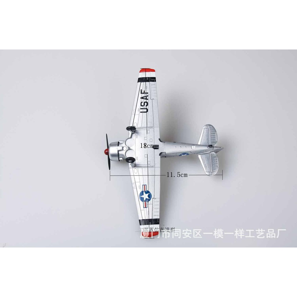 1/72 Diecast LT-6G Aircraft Airplane Model Military Fighter Alloy Plane Collect