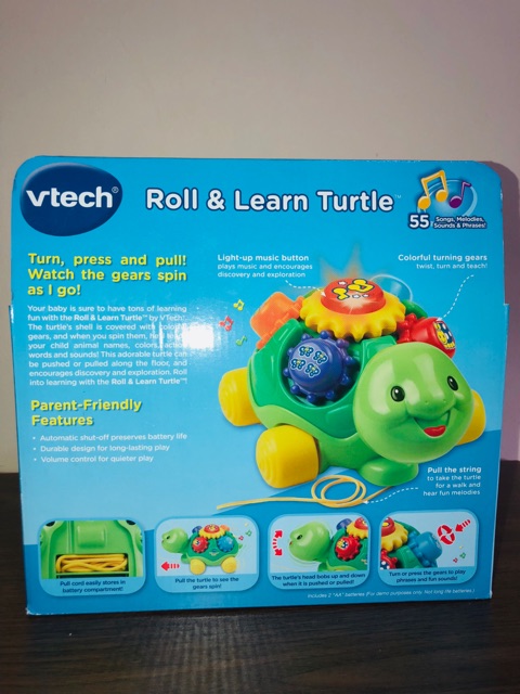 vtech roll & learn turtle