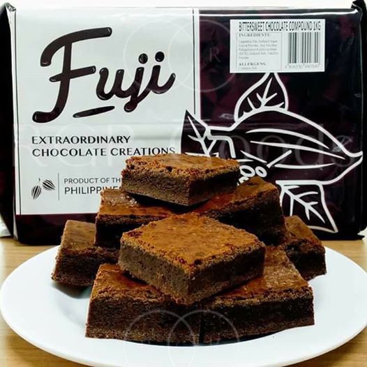 Fuji Dark Bittersweet Chocolate Block Bar 1kg 1 Kilo On Hand In Stock Fuji Chocolate Baking Shopee Philippines