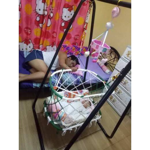 duyan for baby with stand