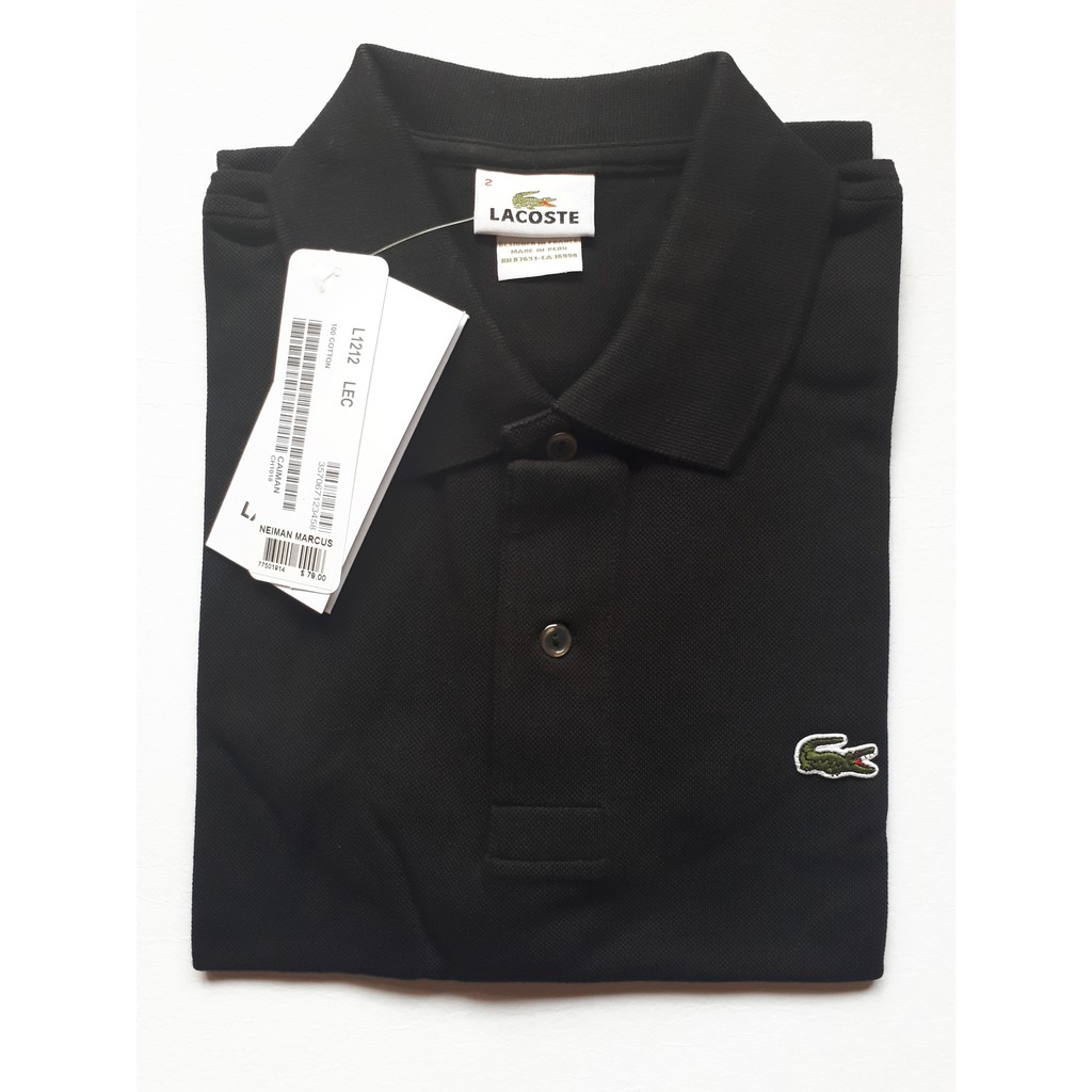 lacoste classic polo shirt white