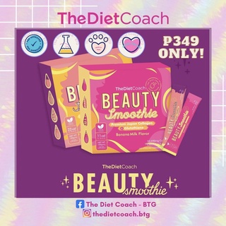 Beauty Smoothie Banana Milk & Peach Mango Flavor by The Diet Coach - BTG