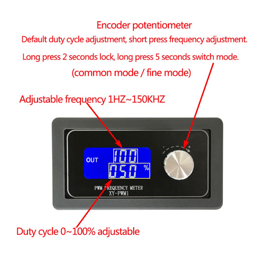 koolXY-PWM1 Signal Generator Module PWM Pulse Frequency Duty Cycle Wave