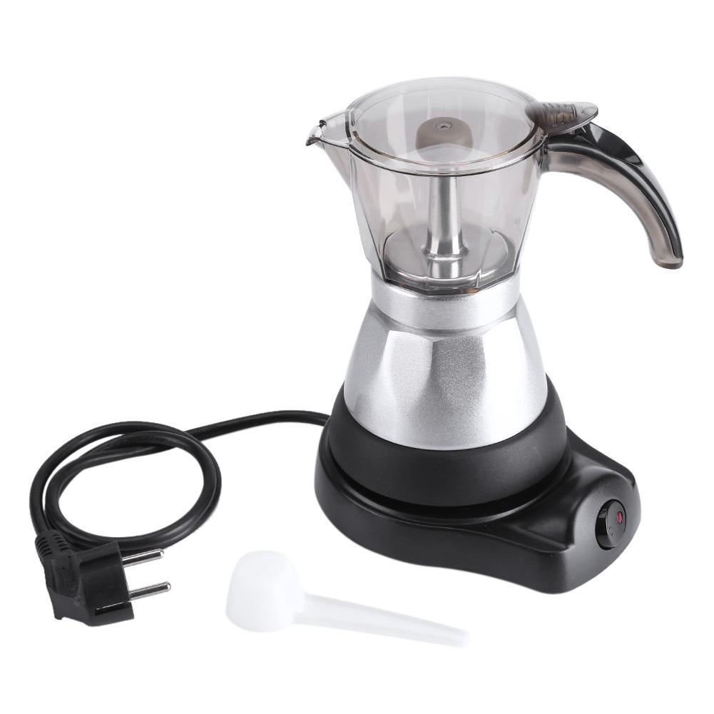 【READY STOCK】ALLINIT 300ML Electric Detachable Espresso Moka Coffee