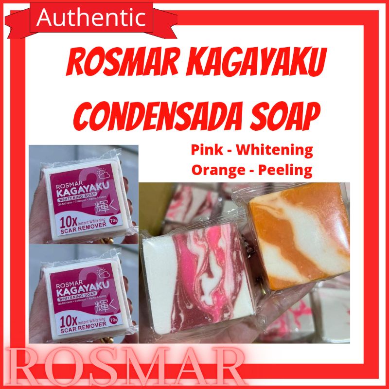 rosmar-kagayaku-condensada-soap-70g-cod-shopee-philippines