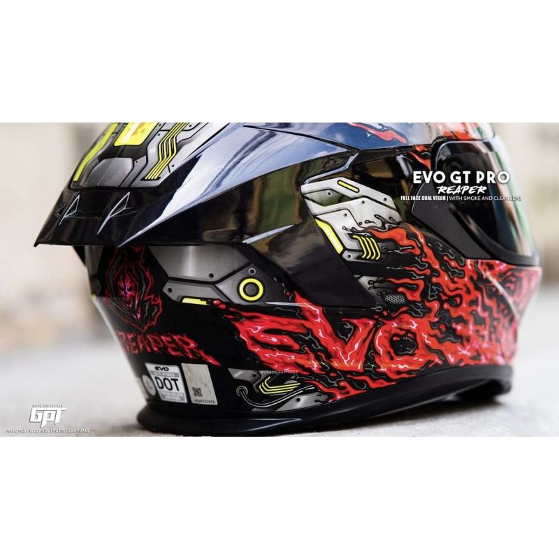 Evo Gt Pro Reaper Helmet Shopee Philippines