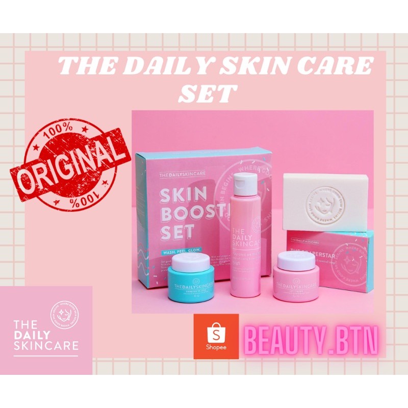 the daily skincare skin booster set