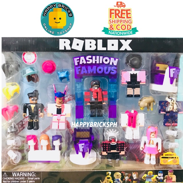 Roblox Celebrity Fashion Famous Toys Shopee Philippines