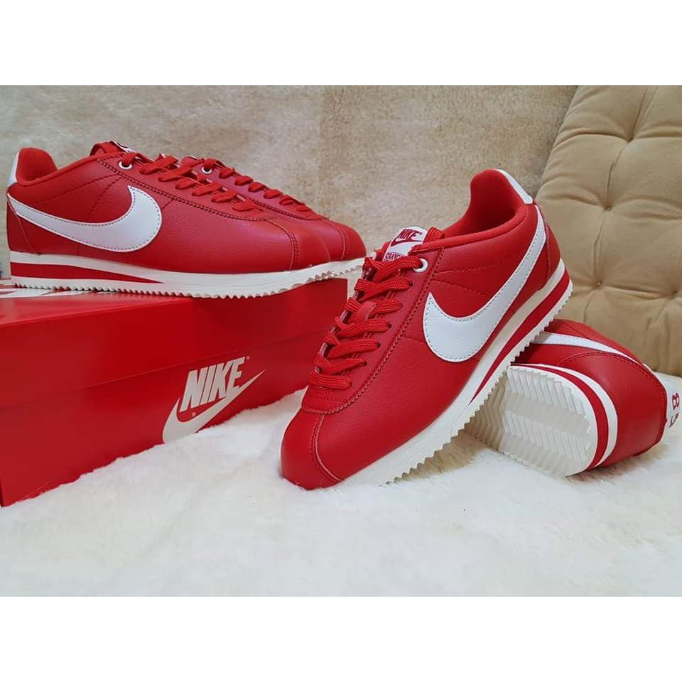 stranger things nike cortez red