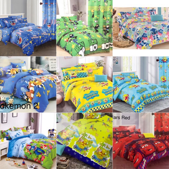 character bed sheets