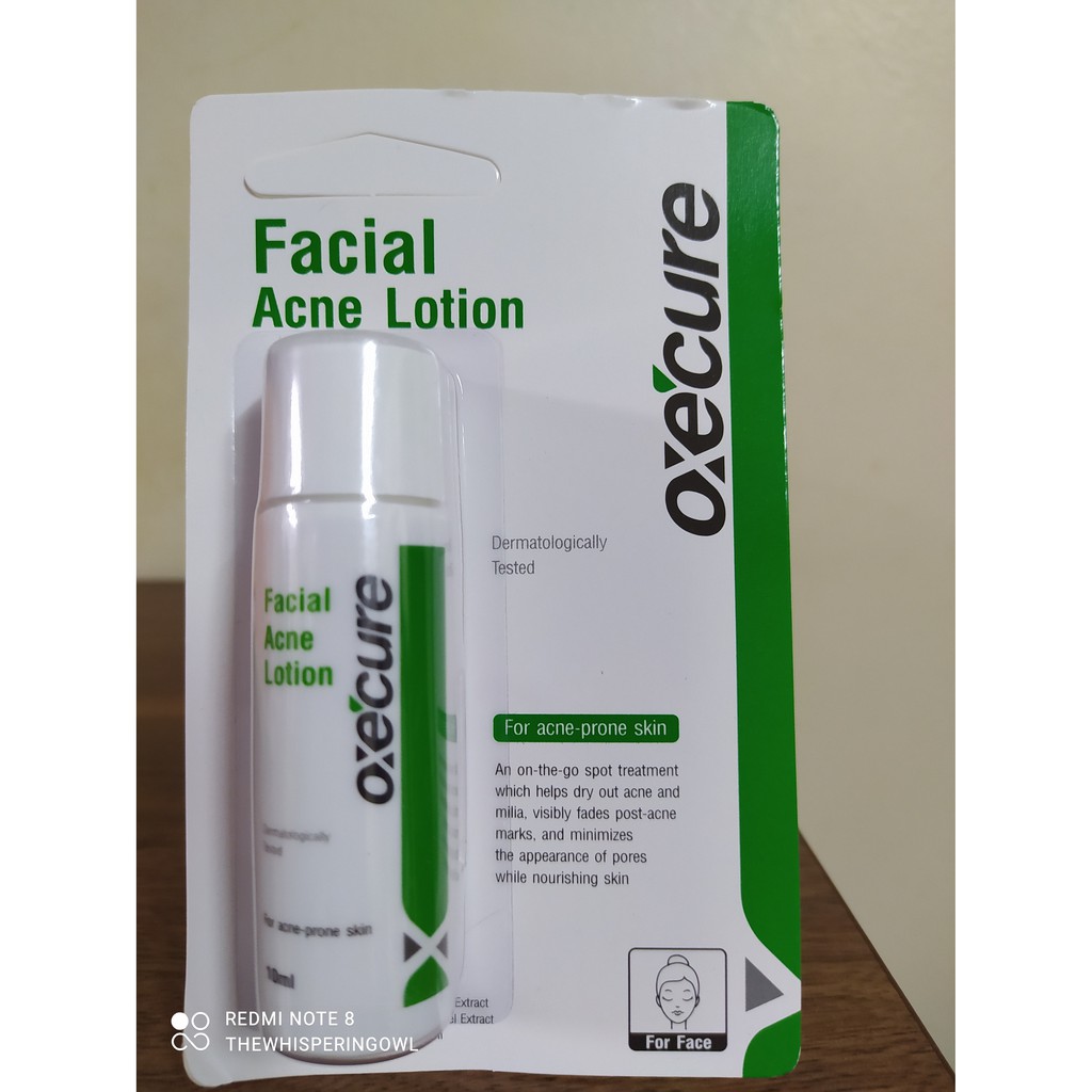 Oxecure Facial Acne Lotion 10ml Shopee Philippines
