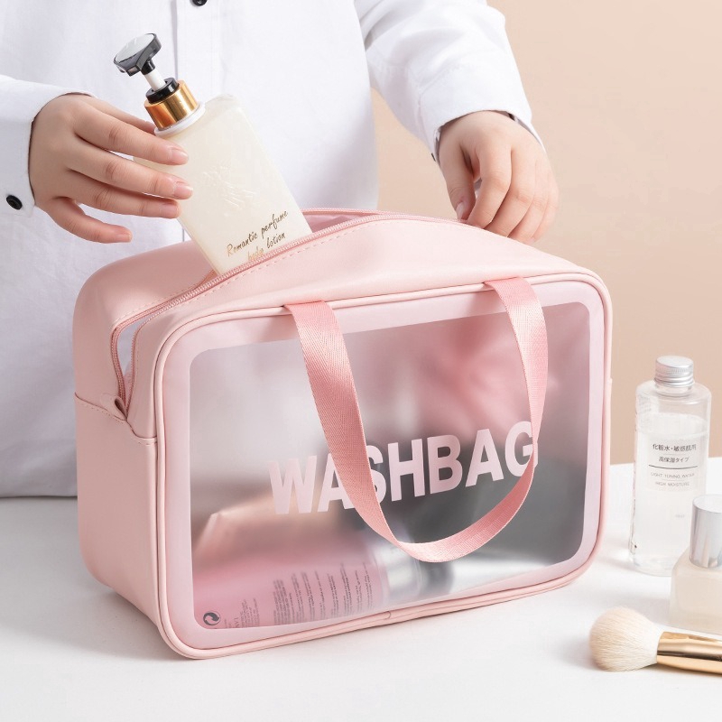 cosmetic bag transparent