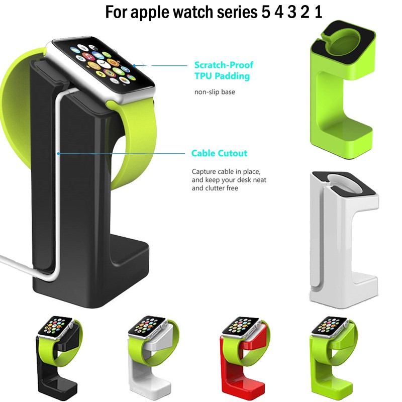 For Apple Watch Bracket Holder Charger Dock Station Holder Watch Band Mount Stand For Iwatch Series Se 6 5 4 3 2 1 Smart Watch Bracket Holder Shopee Philippines