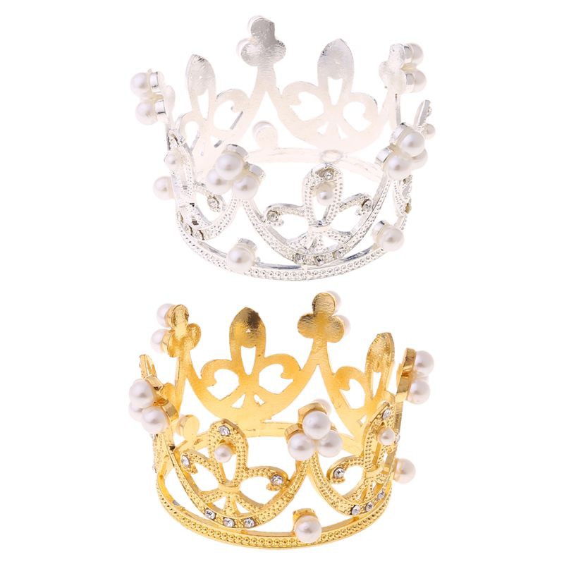 baby tiara gold