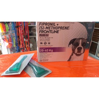 FRONTLINE plus for dogs(FIBRONIL+(S) - METHOPRENE) 10 - 20kg / 20 - 40kg (sold per pipette) #3