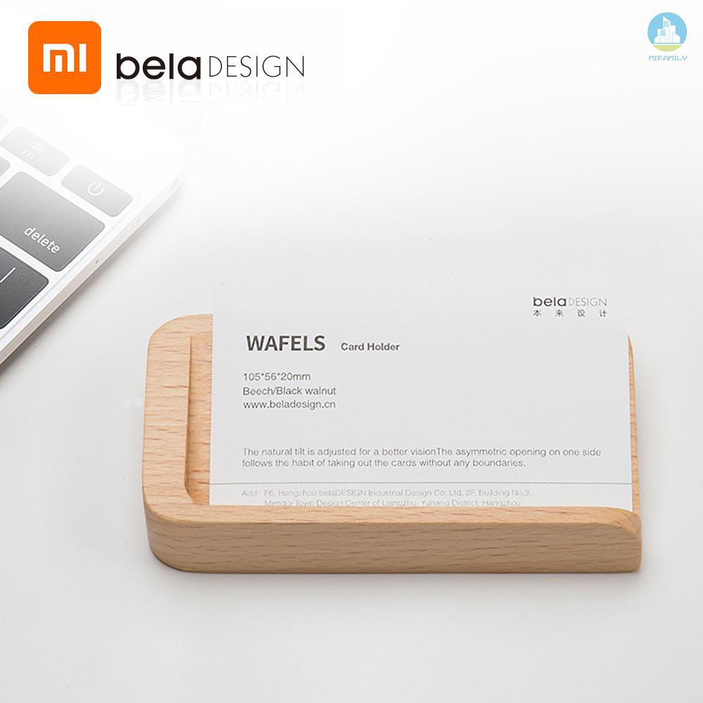 Xiaomi Youpin Beladesign Desktop Business Card Holder Stand Display Dispenser Card Stand Holder Office Desk Organizer Shopee Philippines