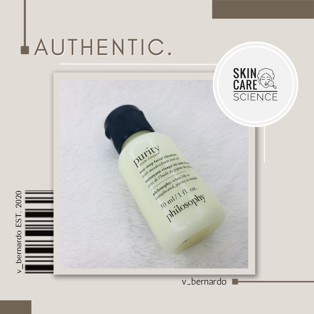 Philosophy purity made simple one step facial cleanser shopee philippines