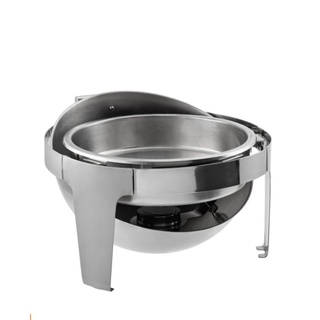 ROUND ROLL TOP CHAFING DISH MAKAPAL #2
