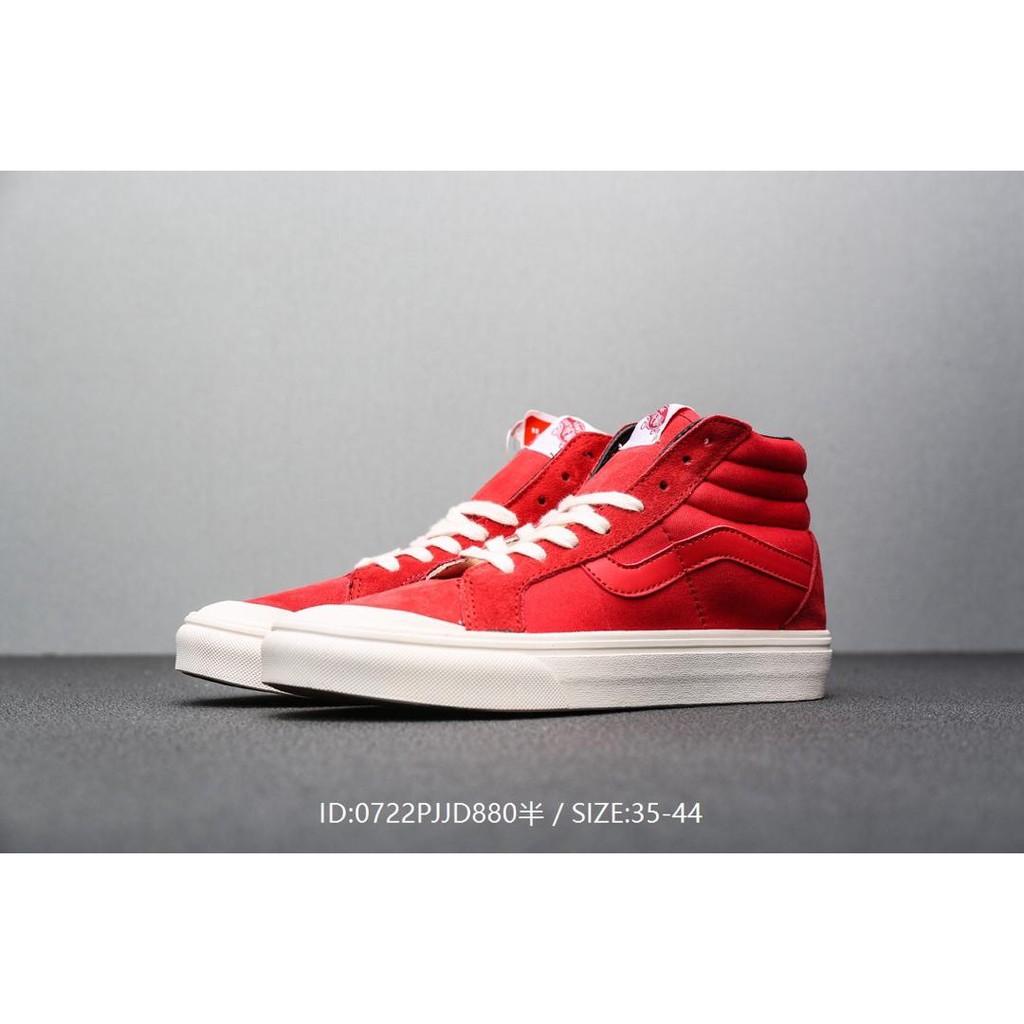 van shoes red