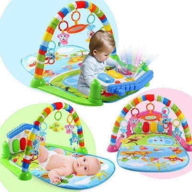 baby activity mat with piano