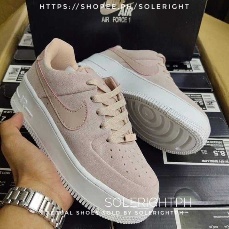 air force one sage low particle beige