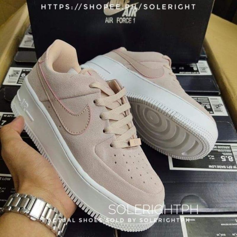 nike air force 1 sage low sneaker beige