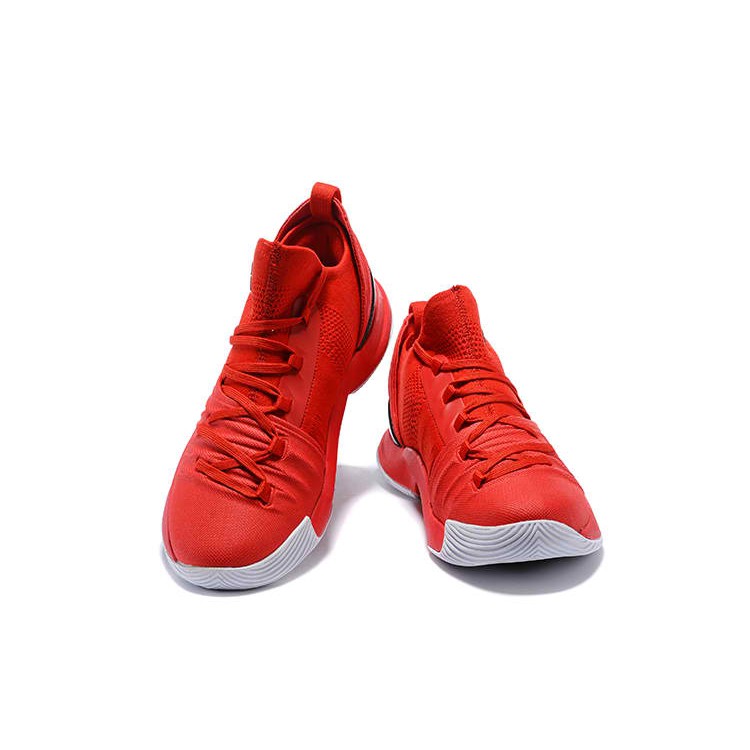 Under Armour Curry 5 Basketball All Red Sport Men Shoes | Shopee Philippines