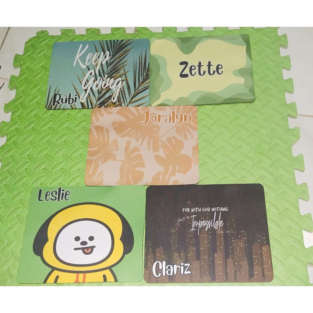 Personalized Mouse Pad Standard Shopee Philippines