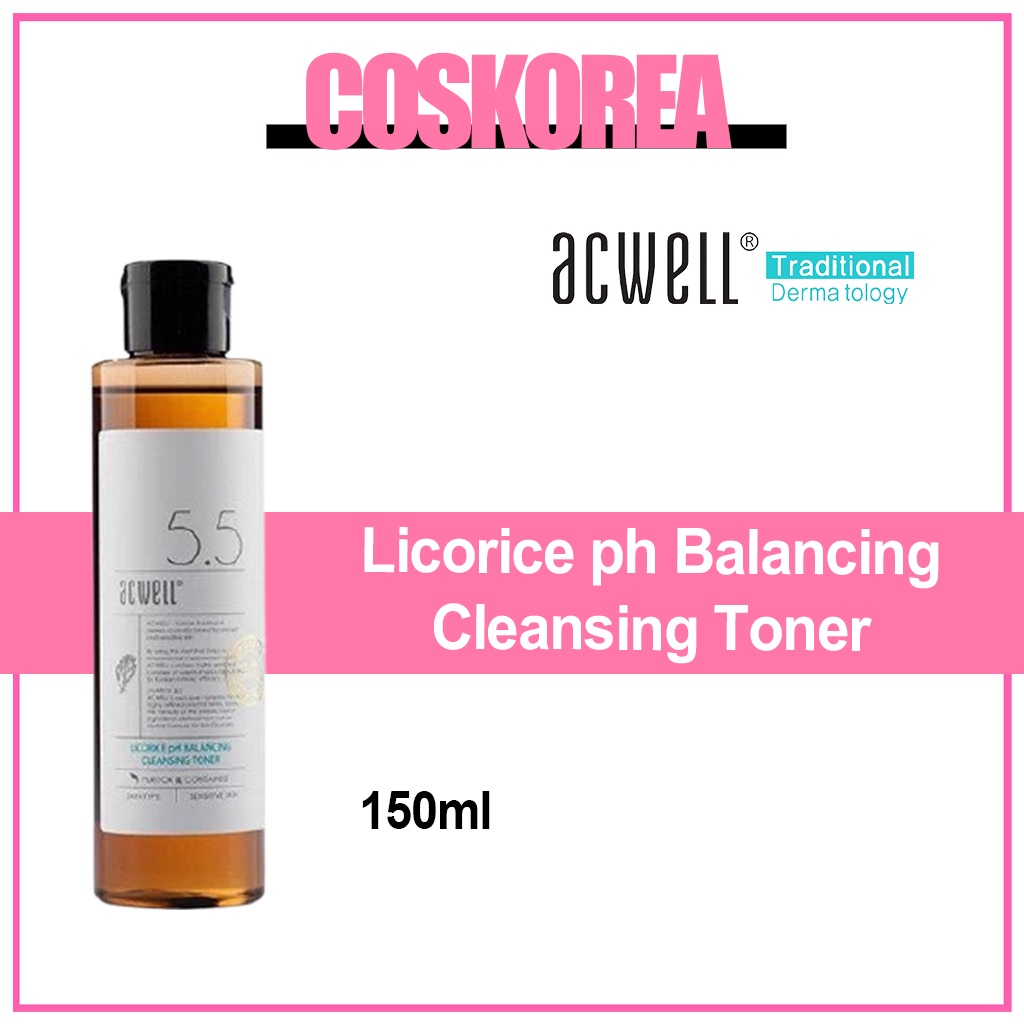 Acwell / Licorice ph Balancing Cleansing Toner / 150ml Shopee Philippines