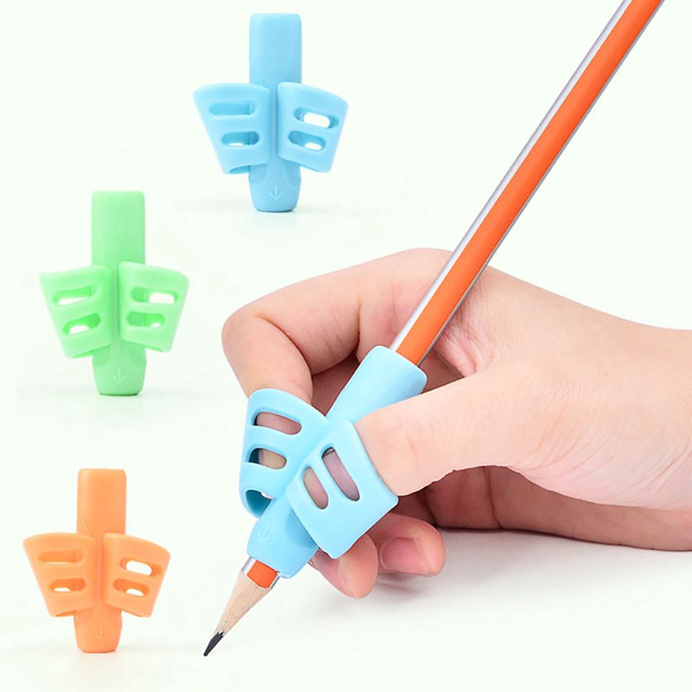 COD Two-Finger Grip Kids Pen Pencil Holder Learn Write Tool | Shopee ...