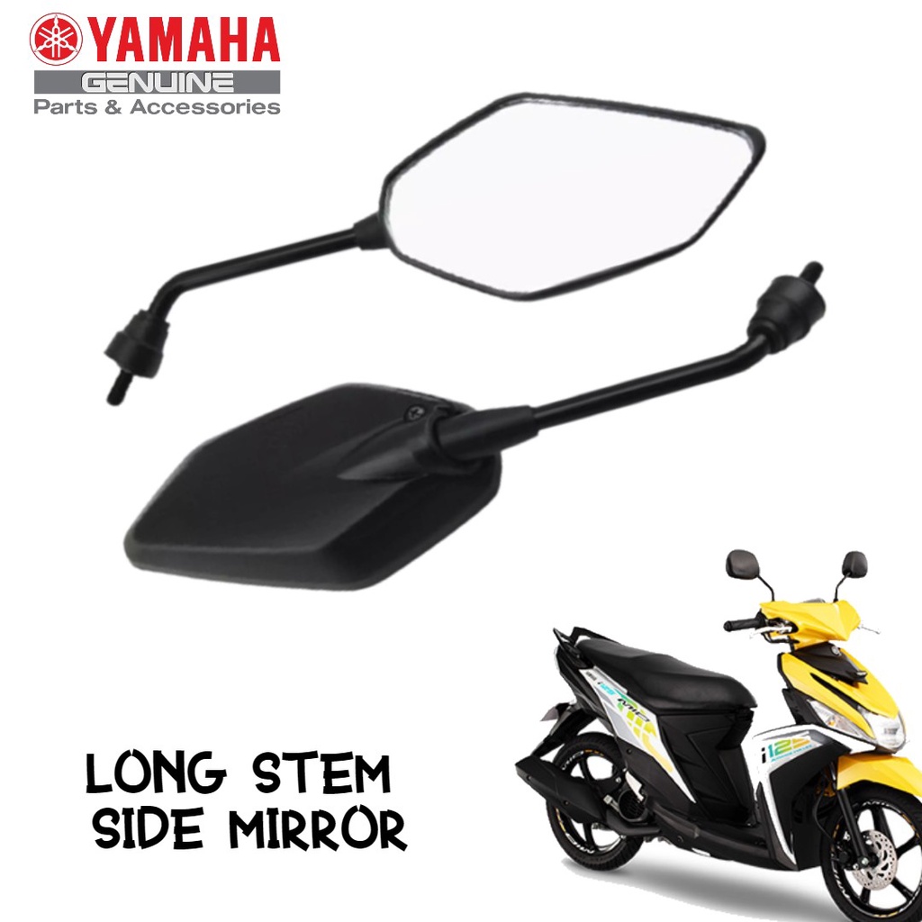 YAMAHA MIO I 125 motorcycle side mirror stock dahon type (black